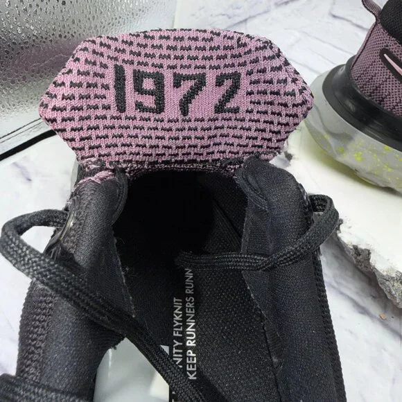 Nike React Infinity Run Flyknit 2 Shoes Womens 10.5 Violet Dust Running Sneakers - Picture 12 of 15